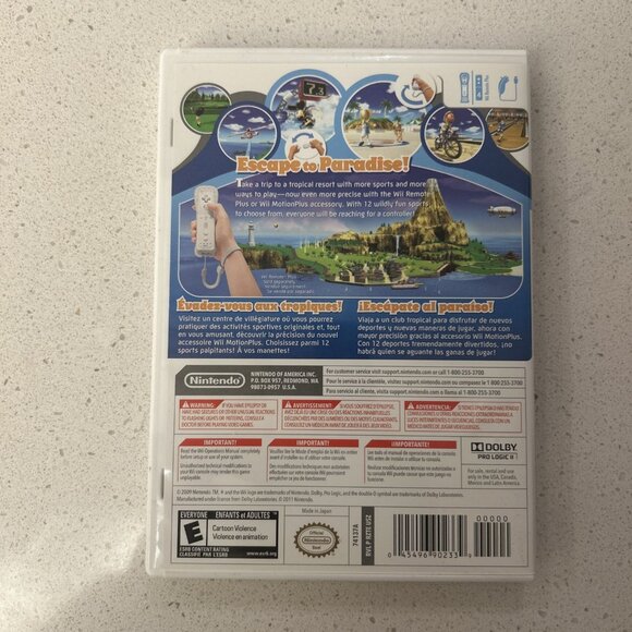 Wii Sports Resort (Nintendo Wii, 2009) - CIB - Tested - Picture 2 of 5